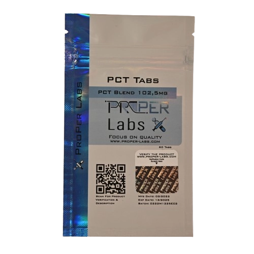 PCT Tablets – Proper Labs [60tabs/102.5mg]